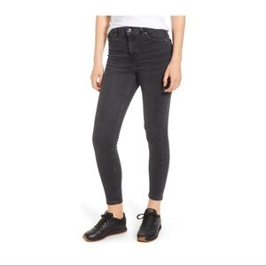 Top shop Jamie High Waisted Black Skinny Jeans